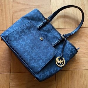 Michael Kors Navy Tote Purse